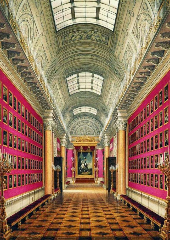 Сочинение по картине: Гау - "Военная галерея 1812 года в Зимнем дворце"